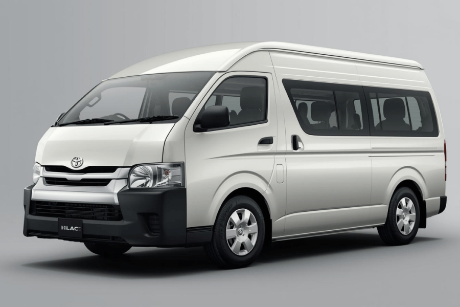 Toyota Hiace Minivan with Guid Driver – The Wave Family Hop Tours