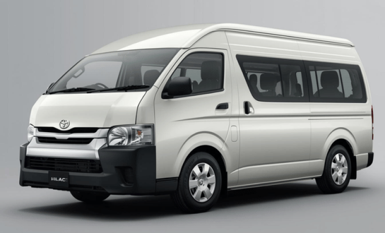 Toyota Hiace Minivan with Guid Driver – The Wave Family Hop Tours