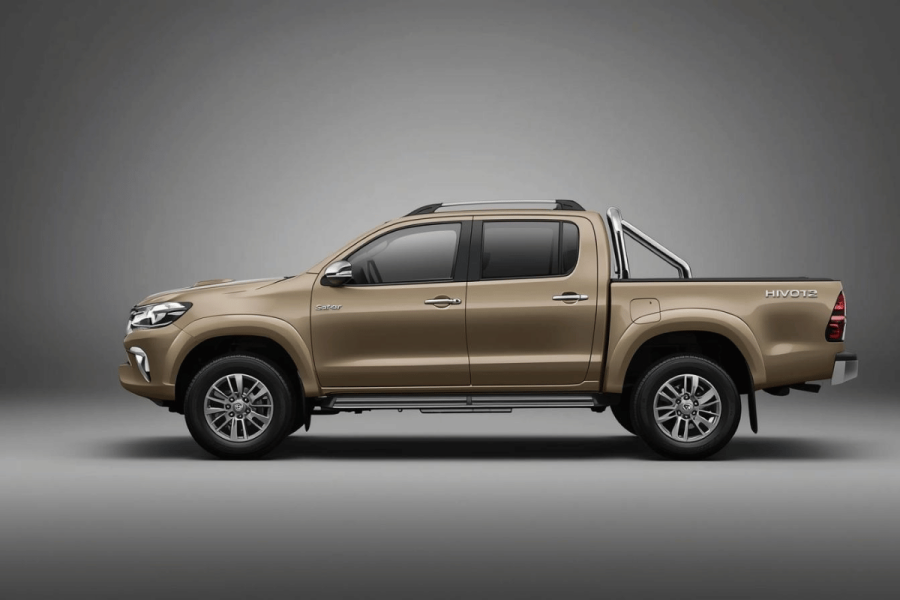 Toyota Hilux Safari SUV Safari with Guide Driver  –  Safari Trackers Tour & Travel