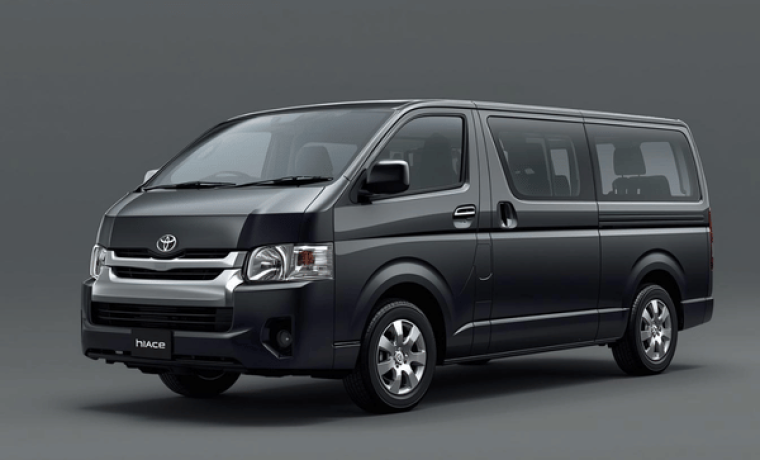 Toyota Hiace Minivan with Guide Driver – WHALE Island