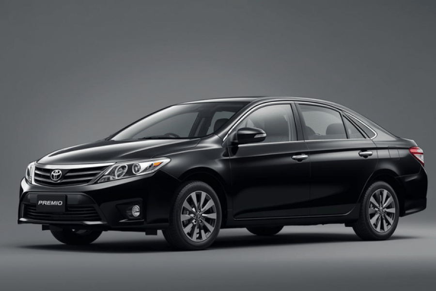 Toyota Premio	Standard Car with Guide Driver – LK Parrot Journeys