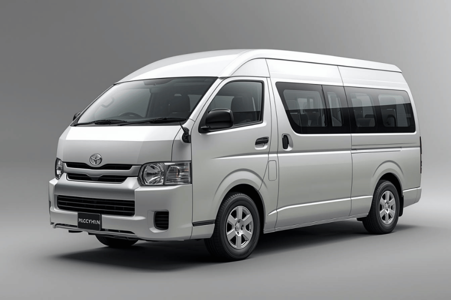 Toyota Hiace Minivan with Guide Driver – Travel Sister Lanka