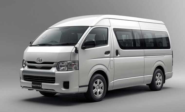Toyota Hiace Minivan with Guide Driver – Travel Sister Lanka