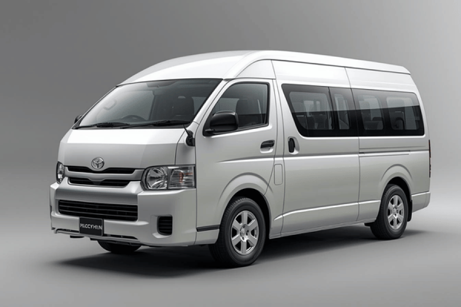 Toyota Hiace Minivan with Guide Driver – Travel Sister Lanka